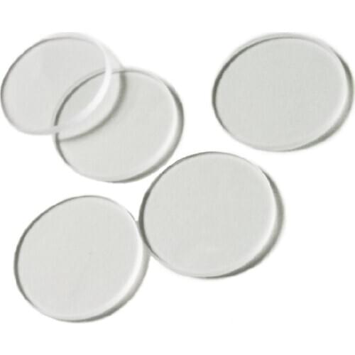 3 pcs JGS1 quartz glass optical window plate high temperature resistant transparent lens diameter 15*1mm15*3mm