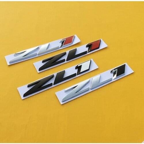 3D Auto Car Stickers Metal ZL1 Badge Emblem Decal Motorbike Car Accessories