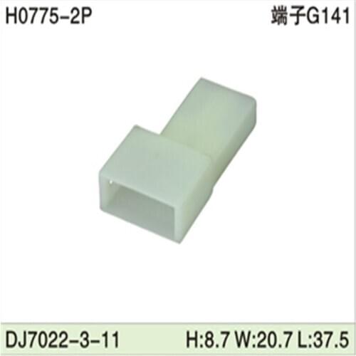 500PCS DJ7022-3-11 3mm 2Pin AMP Car Electrical Wire Connectors for Audi ,BMW,Honda,Toyota,NISSAN AND other models