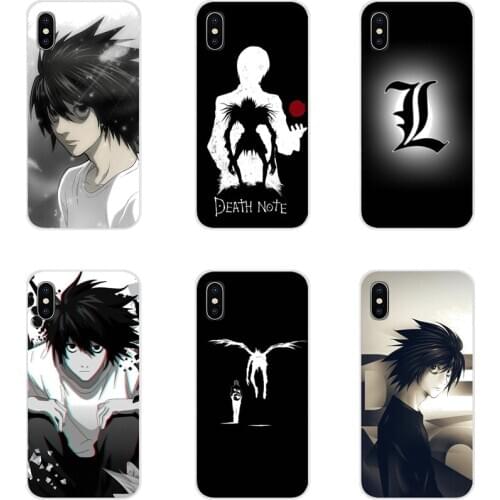Accessories Phone Cases Covers For Samsung A10 A30 A40 A50 A60 A70 M30 Galaxy Note 2 3 4 5 8 9 10 PLUS Anime Manga Death Note