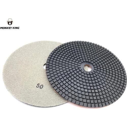 7'' inch 180mm wet dry diamond floor Polishing Pads for concrete cement grinding