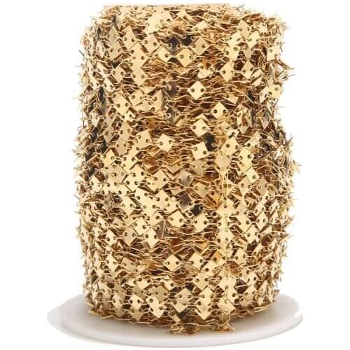 2M 5.5mm Stainless Steel Cross Gold Link Chain Necklace Bulk Cable Chain for Jewelry Making Findings DIY Bracelets Women Men