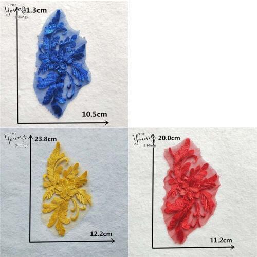 New arrive Flower Sewing Decorate Neckline Venise Embroidery Lace Fabric Applique Collar DIY Clothing Accessories YL1250-YL1255