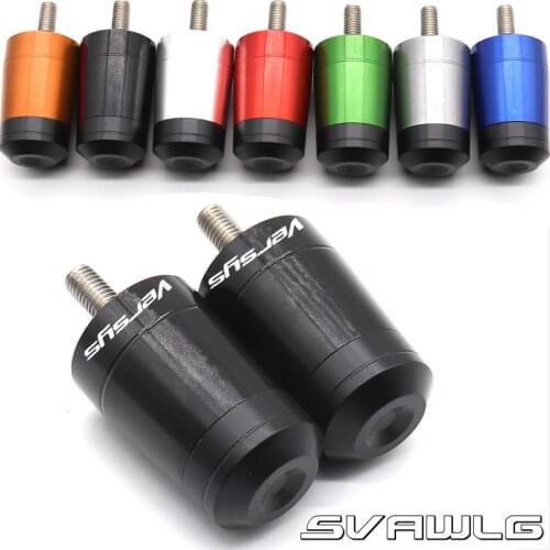 For Kawasaki VERSYS300X/VERSYS650/VERSYS1000 Motorcycle 7/8"22mm Handlebar Grips Cap Handle Bar Ends Plugs VERSYS 300 X/650/1000