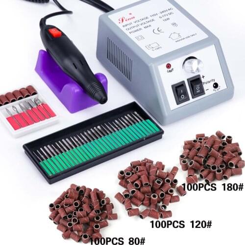 Professional Electric Nail Drill Milling Machine For Manicure Pedicure Files Tools Kit Nail Polisher Grinding Glazing Machine