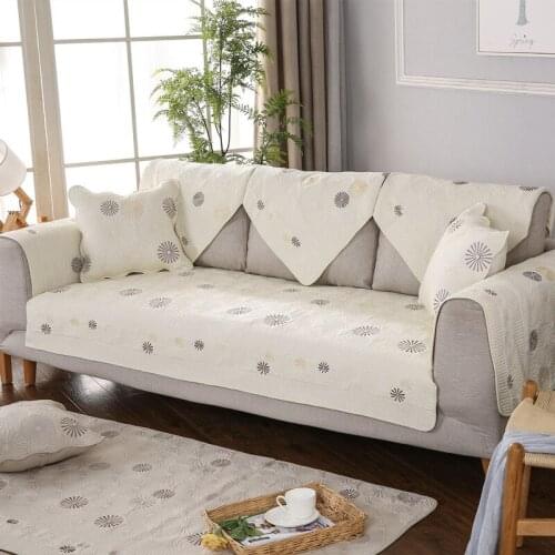 1 Piece Cotton Four-Seasons Universal Chair Sofa Towel Home Decor Sofa Protector Cover for Living Room Cushions Chair Covers Mat