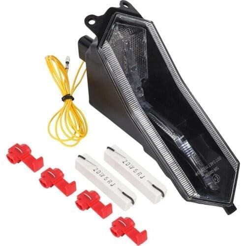 Motorcycle Rear Tail Light Brake Signals Integrated LED Taillight for Yamaha R1 R6 Yzf-R6 Yzf-R1 2015-2019