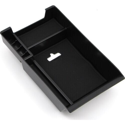 Armrest Storage Box Holder for BMW X5 F15 / X6 F16 2014 2015 2016 2017 2018 Central Console Glove Tray Interior Organizer