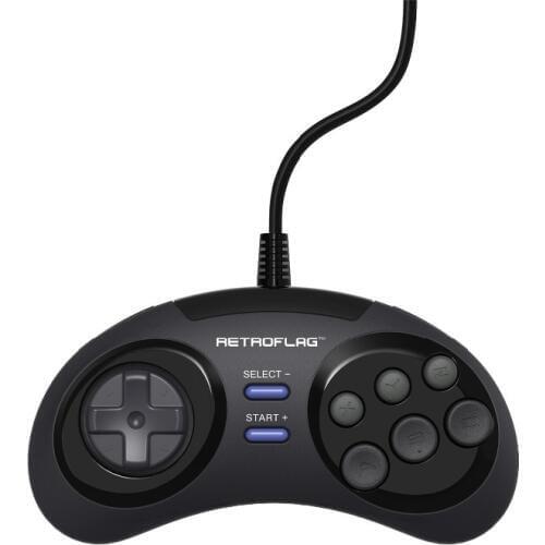Retroflag MEGAPi/NESPi/SUPERPi Case/Retropie Classic USB Wired Gamepad Game Controller for PC/Switch/Rasbperry Pi 3 Model B+Plus