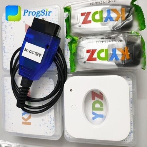 KYDZ Cube Key Maker With 5C OBD Helper Support VAG MQB keyless go