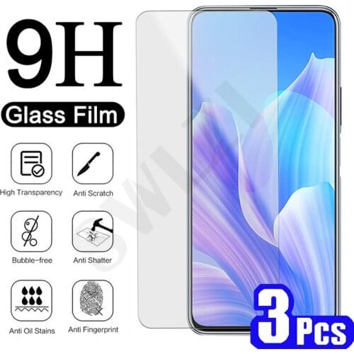 3Pcs tempered glass for Honor 7S 7X 7A 7C 8X 8C 8S 9S 9A 9i 9C 9X Pro 10 lite 10i X10 Max play 8A Prime phone screen protector