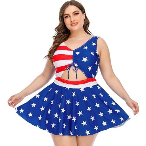 2021 Sexy Women High Waist Bikini Swimsuit Swimwear 2pcs Large Size Thong Biquini Bikini Women Fashion Underwear Beach Dresses