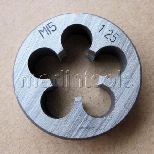 15mm x 1.25 Metric Right hand Die M15 x 1.25mm Pitch