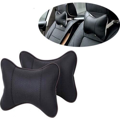 1X Car Headrest Neck pillow seat cushion For Volkswagen VW Golf 4 6 7 GTI Tiguan Passat B5 B6 B7 CC