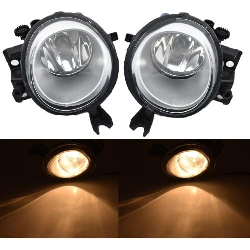 2PCS Car Styling halogen Light For V W T ouareg 2003 2004 2005 2006 2007 Front LED Fog Light Fog Lamp Wire Harness Assemb