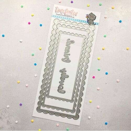 Scallop Nesting Caring Friend Mould 2021 Arrival New Metal Cutting Dies Scrapbook Diary Decoration Stencil Embossing DIY Card