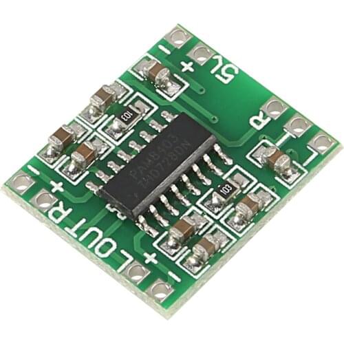 5pcs PAM8403 Super Mini Digital Amplifier Board Class D Digital 2.5V To 5V Power Amplifier Board Efficient