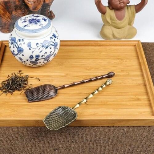 50pcs Tea Spoon Position Tea Scoop Shovel Tea Leaves Chooser Holder Chinese Kung Fu Tea Accessories Tools NO241
