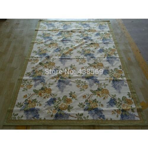 Free Shipping 6'x9' 10K handmade Rugs 100% New Zealand Wool high quality woolen rug English Garden