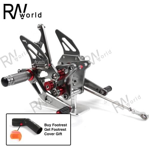 For SUZUKI GSX-R1300 2008-2019 Motorcycle CNC Adjustable Rearsets Rear Sets Foot Pegs HAYABUSA GSXR1300 GSXR 1300 2009 2010-2018