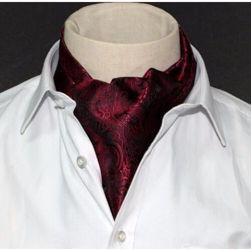 1 Piece Fashion Brand Men Necktie Cravat Polyester Paisley Pattern Gentlemen Dots Selft Tie Wedding Ascot Blue Bowtie Tuxedo