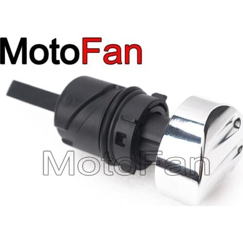 Chrome Motorcycle Dip Stick Filler Plug Replacement for Harley Davidson Sportster XL 1200 883 Forty Eight 2004-2018