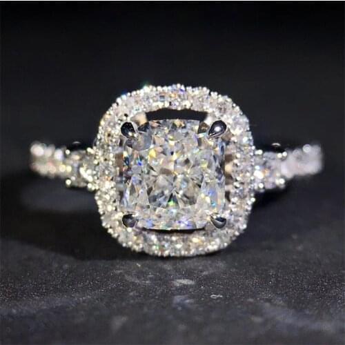 CAOSHI Exquisite Female Wedding Finger Jewelry Brilliant Crystal Delicate Bridal Accessories Fancy Jewelry Gorgeous Luxury Gift