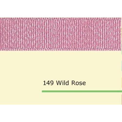 5/8" inch (16mm) Silver Purl Wild Rose Grosgrain Ribbons