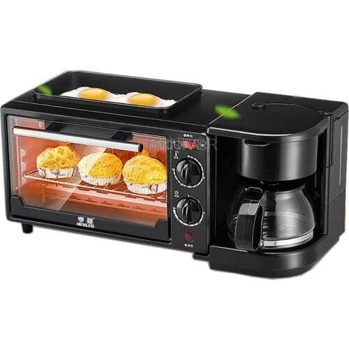Multi-Function Electric Oven Three-In-One Breakfast Machine Drip Coffee Home Bread Sandwich Toaster Home Breakfast Machine