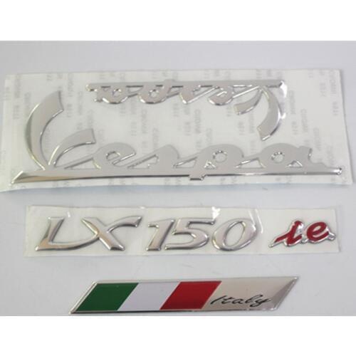 Sticker Car Motorcycle 3D Vespa Decals Emblem Stickers for PIAGGIO vespa 150 125 lx150 lx125