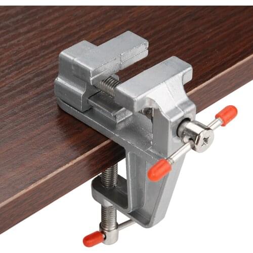 Table Vise Bench Aluminium DIY Mini Alloy Aluminum Household Jewellers Flat Pliers