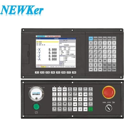 Low cost mini metal cnc milling machine controller similar adtech 4 axis keyboard cnc controller for plate drilling machine