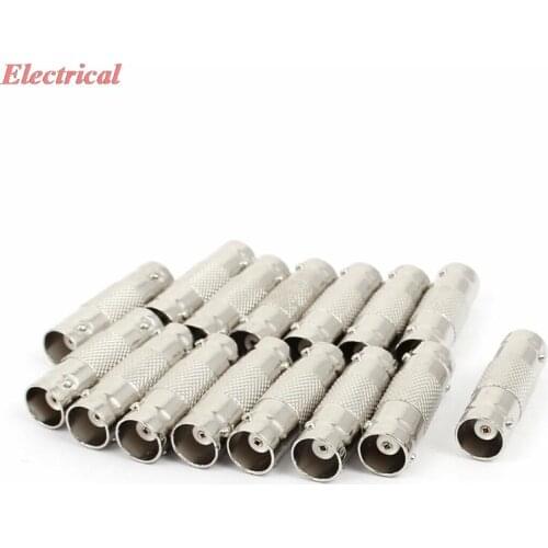 BNC Female to Female F/F Audio Video Coaxial Cable Adapter Connector