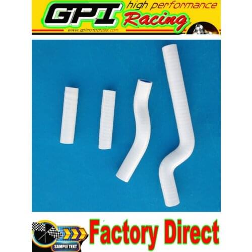 High performance silicone radiator hose FOR Yamaha YZ250 YZ 250 2002-2015 2003 04 15 14 13 12 11 10 09 08 WHITE