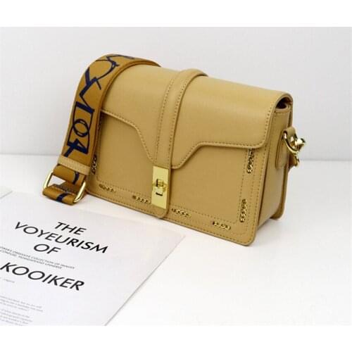 Vintage Shoulder Small Square Bag Fashion New Women Handbag and Purse Brand Leather Female Crossbody Bags High Quality Luxury