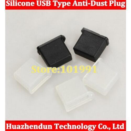 100pcs/lot Silicone USB Type A Anti-Dust Plug Stopper Cap Cover Protector Free shipping
