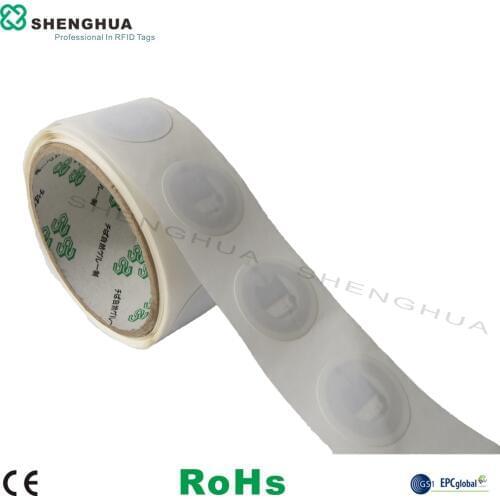 1000pcs/roll ISO14443A HF Fudan 1K chip F08 Door RFID Label Tag Adhesive 13.56MHz NFC Smart Sticker Paper Blank For NFC Reader