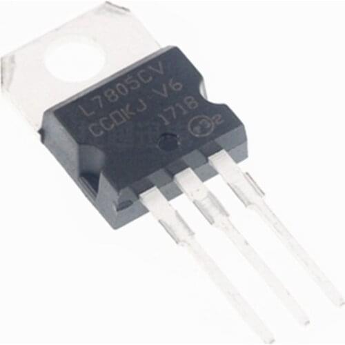 50pcs L7805CV L7805 7805 Voltage Regulator IC 5V 1.5A TO-220