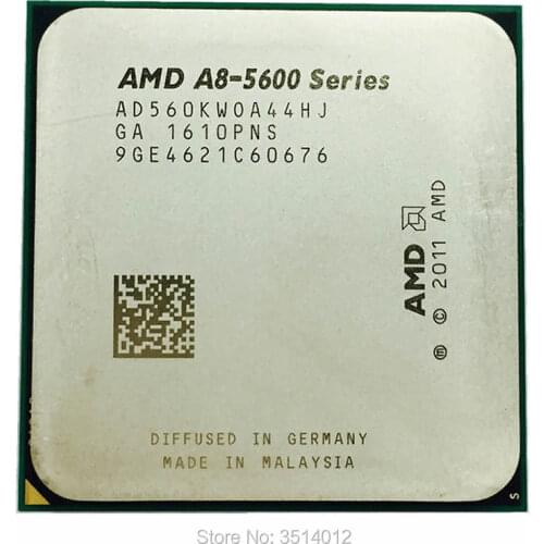 AMD A8-Series A8-5600 A8 5600K A8 5600 3.6GHz Quad-Core CPU Processor AD560KWOA44HJ Socket FM2