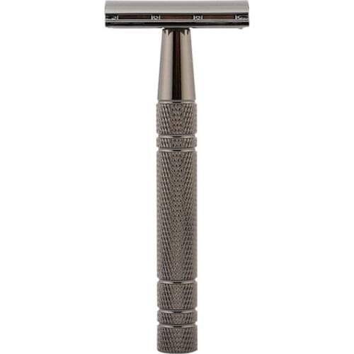 Double Edge Safety Razor Vintage Metal Single Blade Razor Classic Wet Shaving Manual Shavers Fits Standard Razor Blades