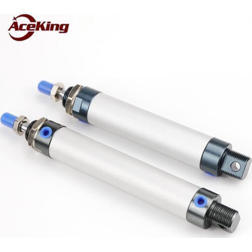 Small mini aluminum alloy cylinder MAL 16/20/25/32/40 x25x50x75x100x125x150x175x200 - CA in the circular cylinder MAL16X50 25X50