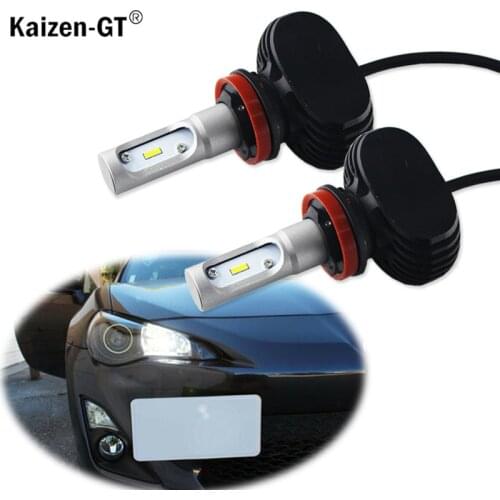 High Power Headlight Luxeon LED 9005 HB3 6000K White High Beam Daytime Running Light DRL For Acura ILX TSX MDX TL RL Honda Civic