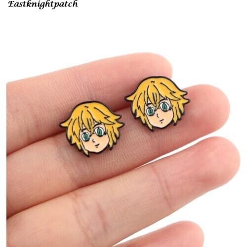 E2550 Cool Fashion Anime Earring For Women Girls Kids Jewelry Gift