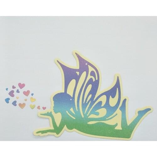 Beautiful angel, elves and heart-shaped metal cutter molds, paper crafts, scrapbook card templates, DIY decorative accessories