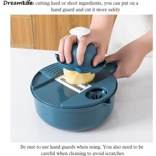 Multifunctional Vegetable Fruit Slicer Household Potato Slicer Potato Chip Slicer Radish Grater Kitchen Tools Vegetable Cutter