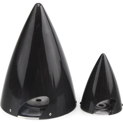 Carbon Fiber Spinner For 2 Blades porp Fixed Wing RC Aircraft 3" 3.5" 4" 4.5" 5" 5.5" 6"