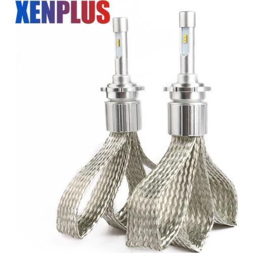 Xenplus D2S LED Headlight Bulbs H4 H7 H11 H1 H3 H8 HB3 HB4 9004 9007 H27 880 H13 Hi Lo beam Car Fog lamp Super bright 8000LM 60W