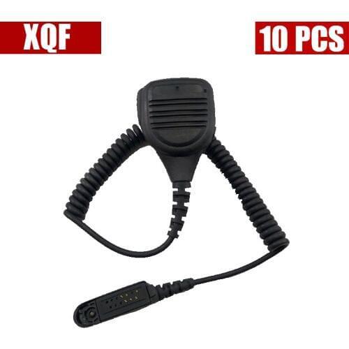 XQF 10PCS Speaker Mic for Motorola GP328 GP340 HT750 Mtx850Ls,Mtx960, Mtx8250, Mtx9250 Radio