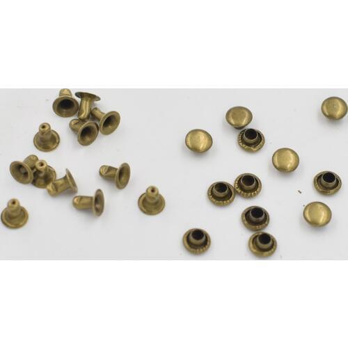 200 sets of a package rivets.6mm plane crashed. Double-secorative Sewing patches. Bags and shoes accessories. Button. Snaps
