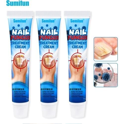 Sumifun 3pcs Nail Repair Cream Nail Fungus Treatment Onychomycosis Paronychia Ointment Nail Growth Cream Antibacterial Cream